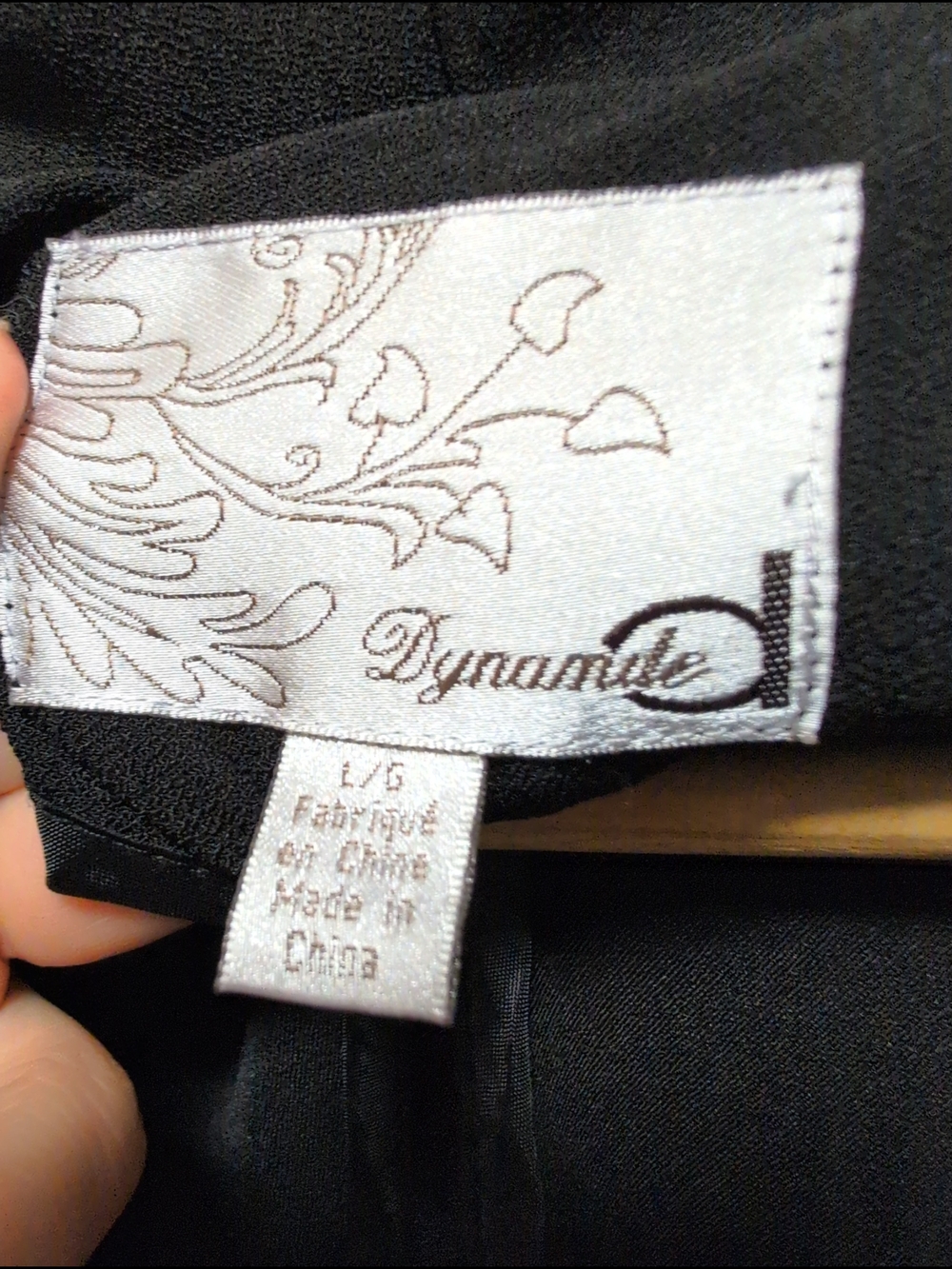 Dynamite Black Open Front Blazer - Picture 7 of 8